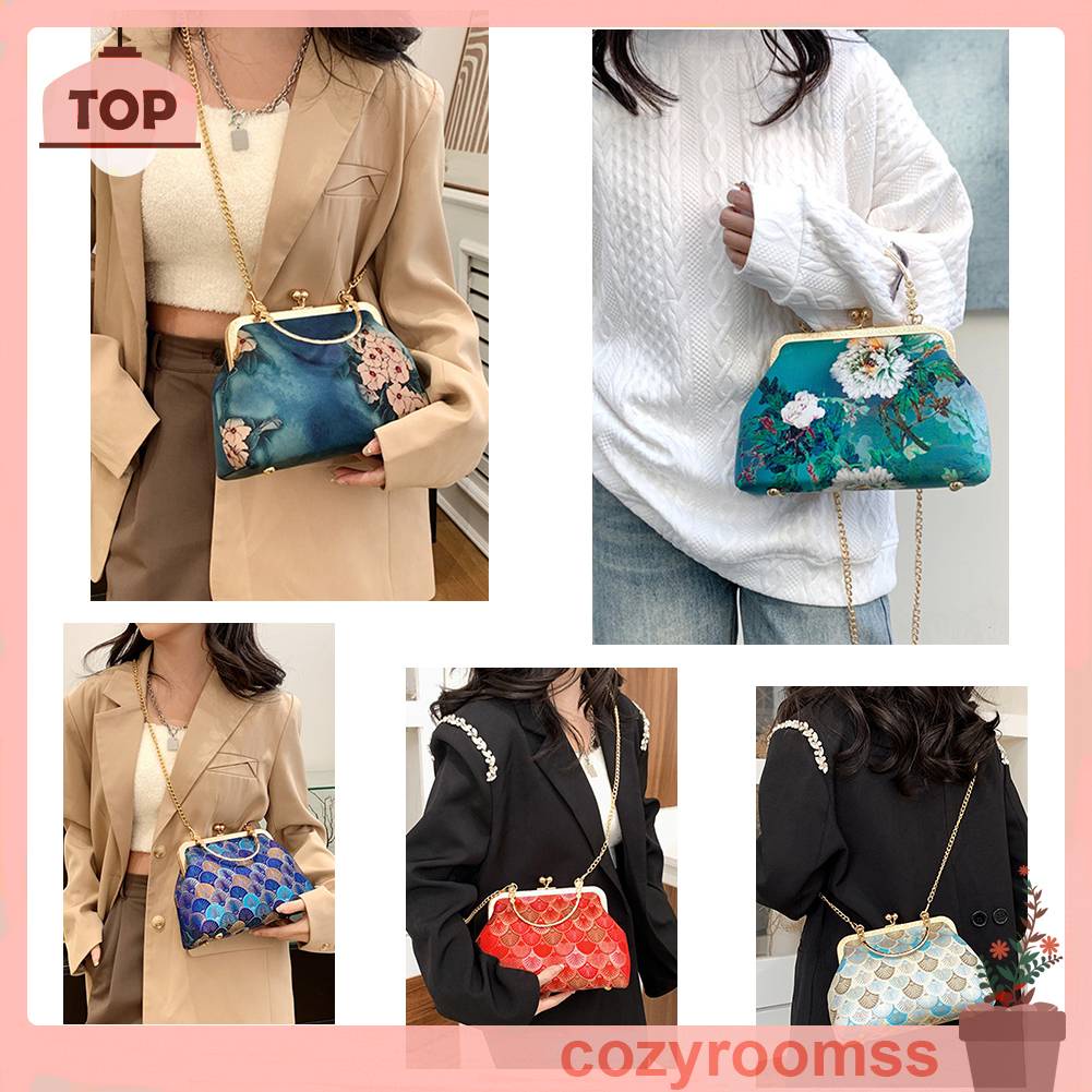 Túi Xách Nữ Phong Cách Trung Hoa Cổ Điển Mới