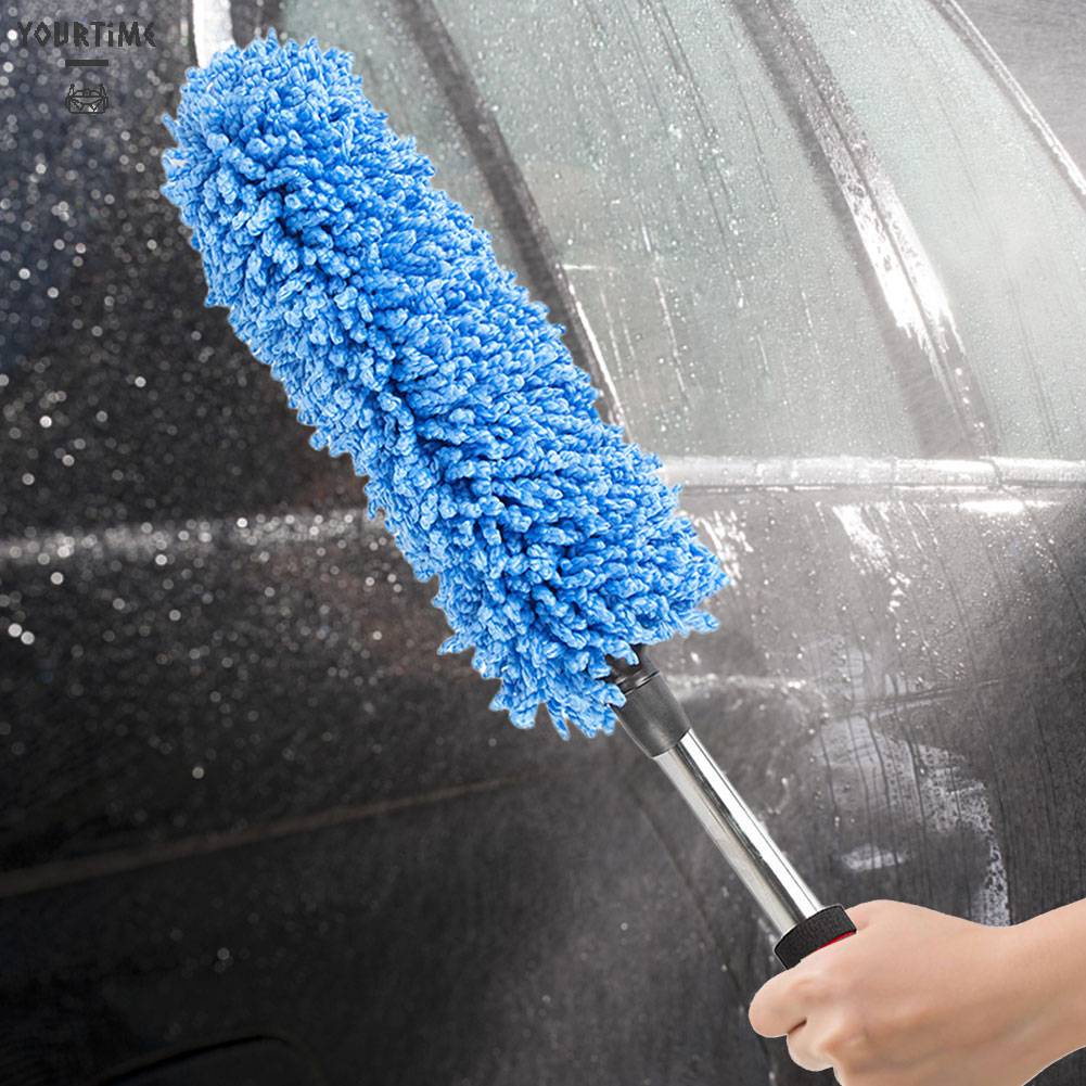 Bông Rửa Xe Hơi Bằng Sợi Microfiber Co Giãn Tiện Dụng
