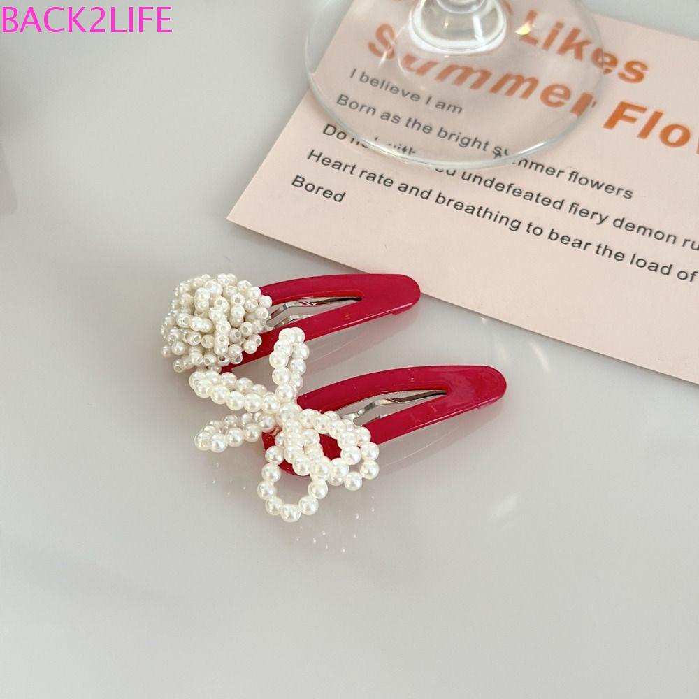 BACK2LIFE Kẹp TóC HìNh Nơ Xinh XắN Y2k Cho Nữ