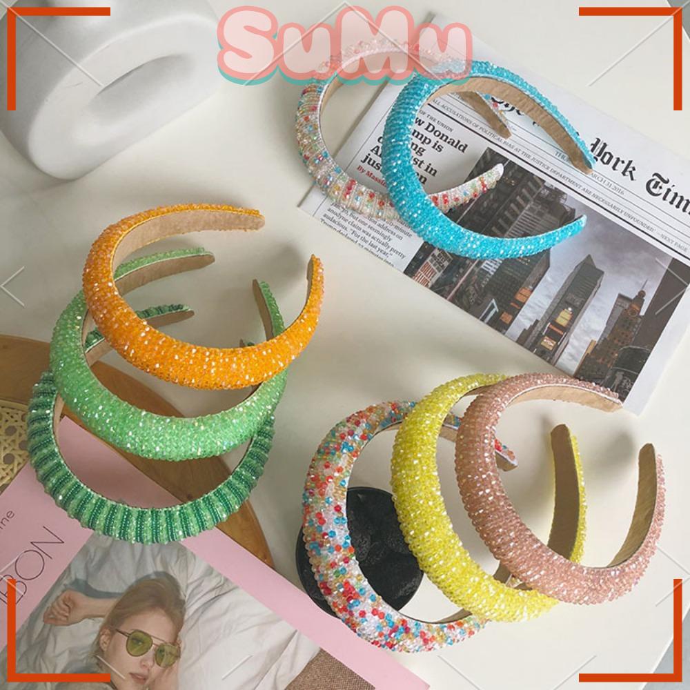 SUMU Băng Đô Đính Đá Lấp Lánh Sang Trọng Thời Trang