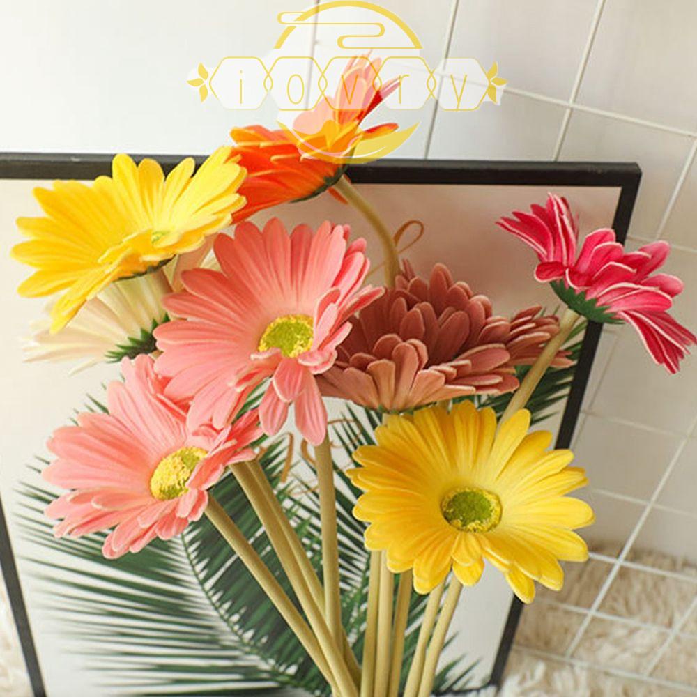 IVORY Cành Hoa Gerbera Nhân Tạo Độc Đáo Trang Trí Nhà Cửa