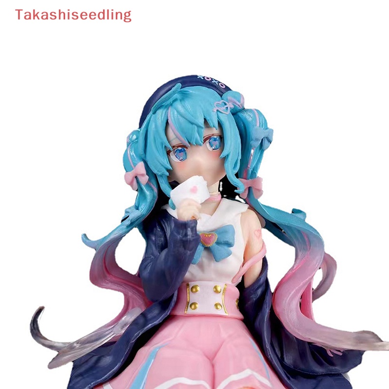Mô Hình Ca Sĩ Ảo Hatsune Miku Bằng Nhựa PVC 14cm