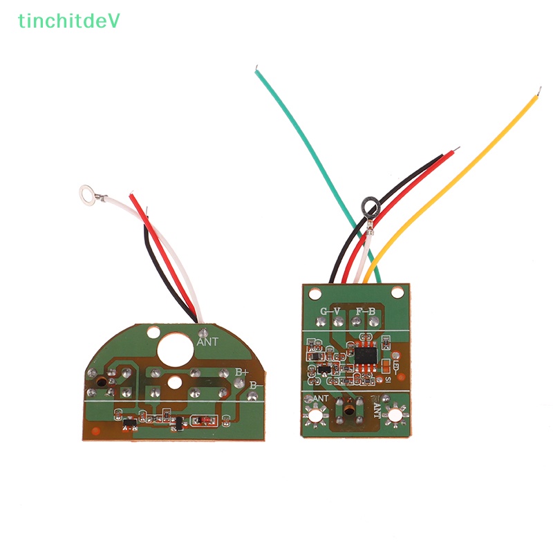 Bảng Mạch Thu Và Phát Tín Hiệu Radio 27MHz PCB Điều Khiển Từ Xa Cho Xe Hơi Xe Tải Đồ Chơi 2CH RC