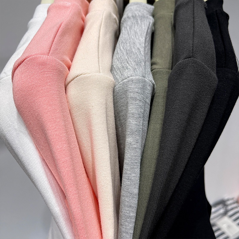 Áo Thun Tay Ngắn Cổ Chữ V Dáng Ôm Thời Trang Mùa Hè Dành Cho Nữ