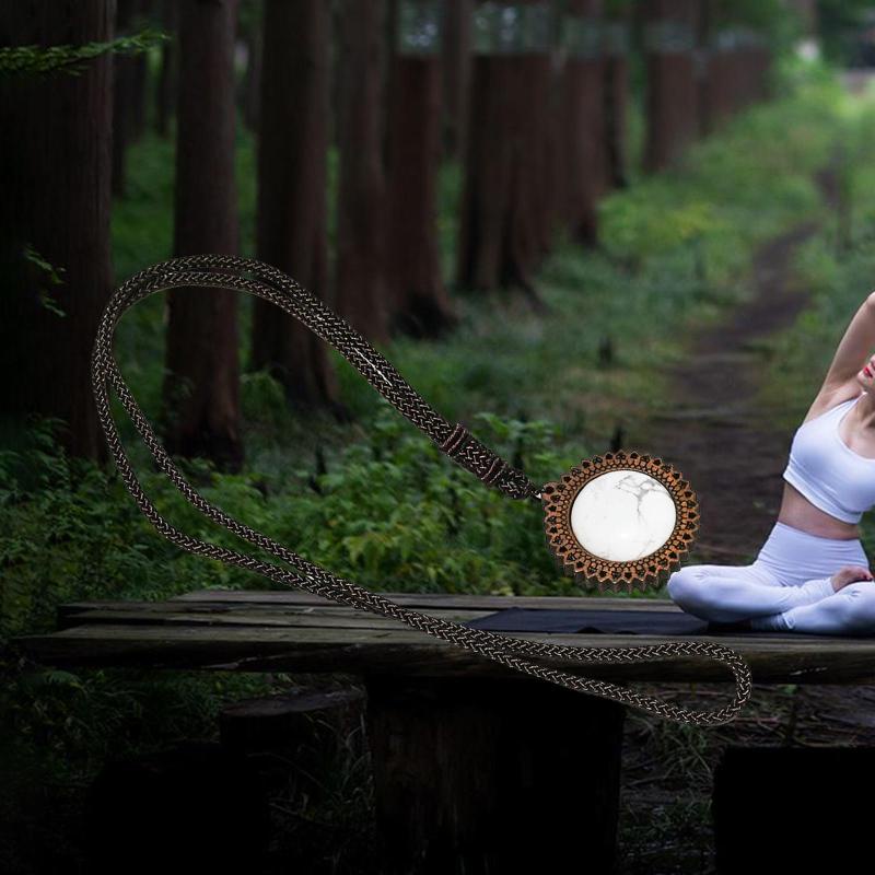 [Fenteer1] Vòng cổ Mặt Tròn Hình Bông Hoa