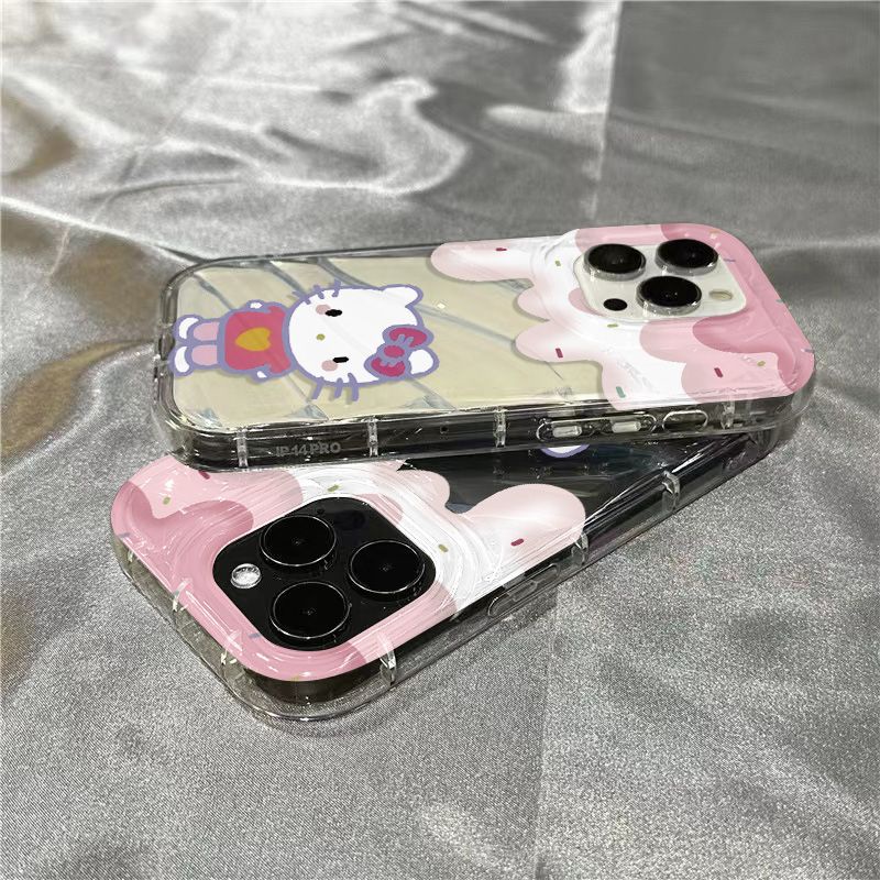Ốp Điện Thoại Dẻo Trong Suốt Họa Tiết Hoạt Hình Mèo Kitty Dễ Thương Cho iPhone14promax / sinsxrplus 1312 11 7 830K