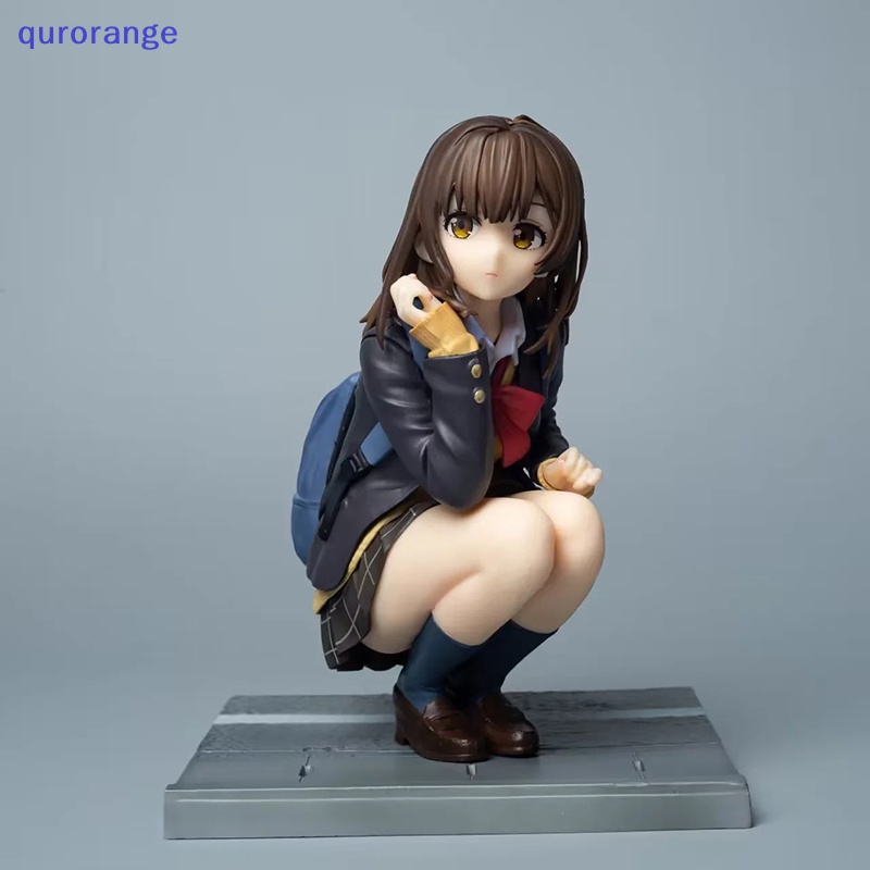 Qurorange I Shaved Then I Brought a High School Girl Home Sayu Anime Girl PVC Action Figure Toy Game Statue Adult Collection Model Doll rorh