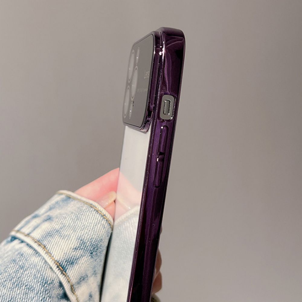 Ốp Điện Thoại TPU Dẻo Tráng Gương Sang Trọng Chống Sốc Cho IPhone 11 12 13 14 Pro Max