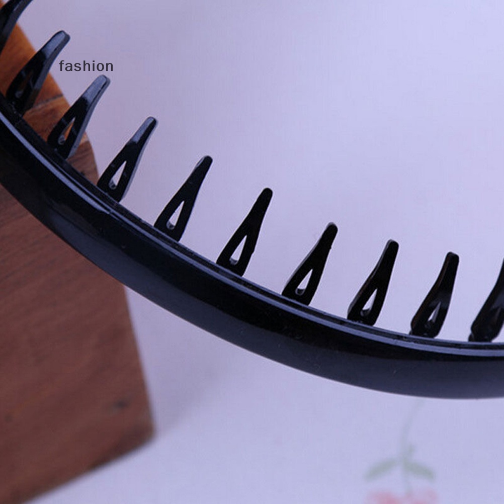 Mens răng thể thao bóng đá bóng đá Headband tóc ban nhạc màu đen xách tay Quà Tặng VN