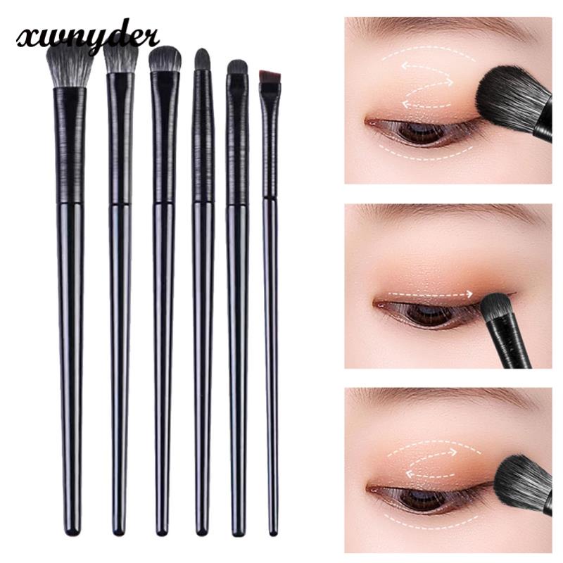 Set 6 Cọ Trang Điểm Mắt Lông Mềm Chuyên Nghiệp Không Nổi