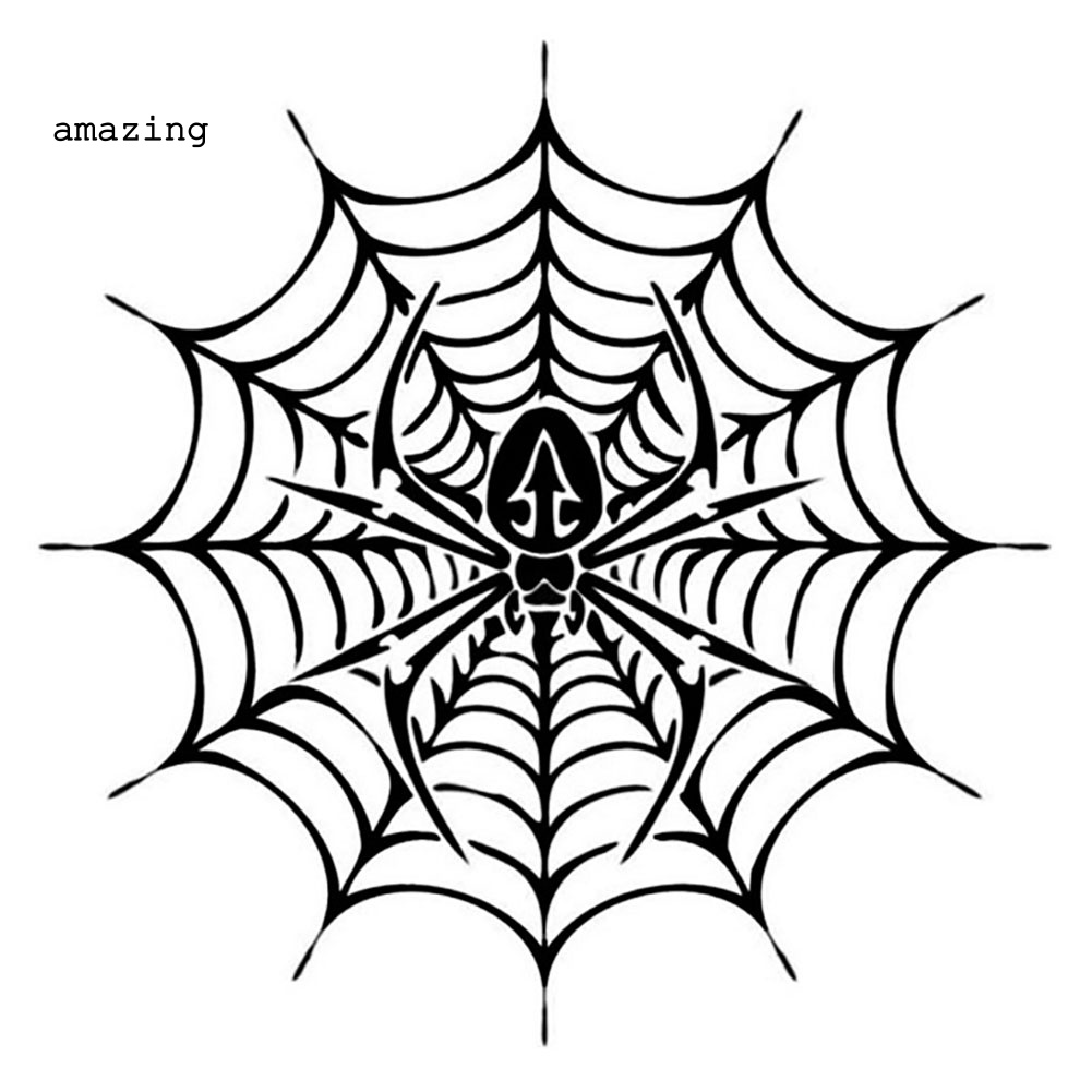 Miếng Dán Phản Quang Trang Trí Thân / Cửa Sổ Xe Hơi Họa Tiết Mạng Nhện Độc Đáo