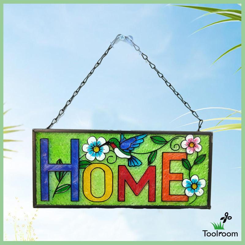 Bảng Hiệu Chào Mừng Treo Tường Trang Trí Nhà Cửa / Sân Vườn