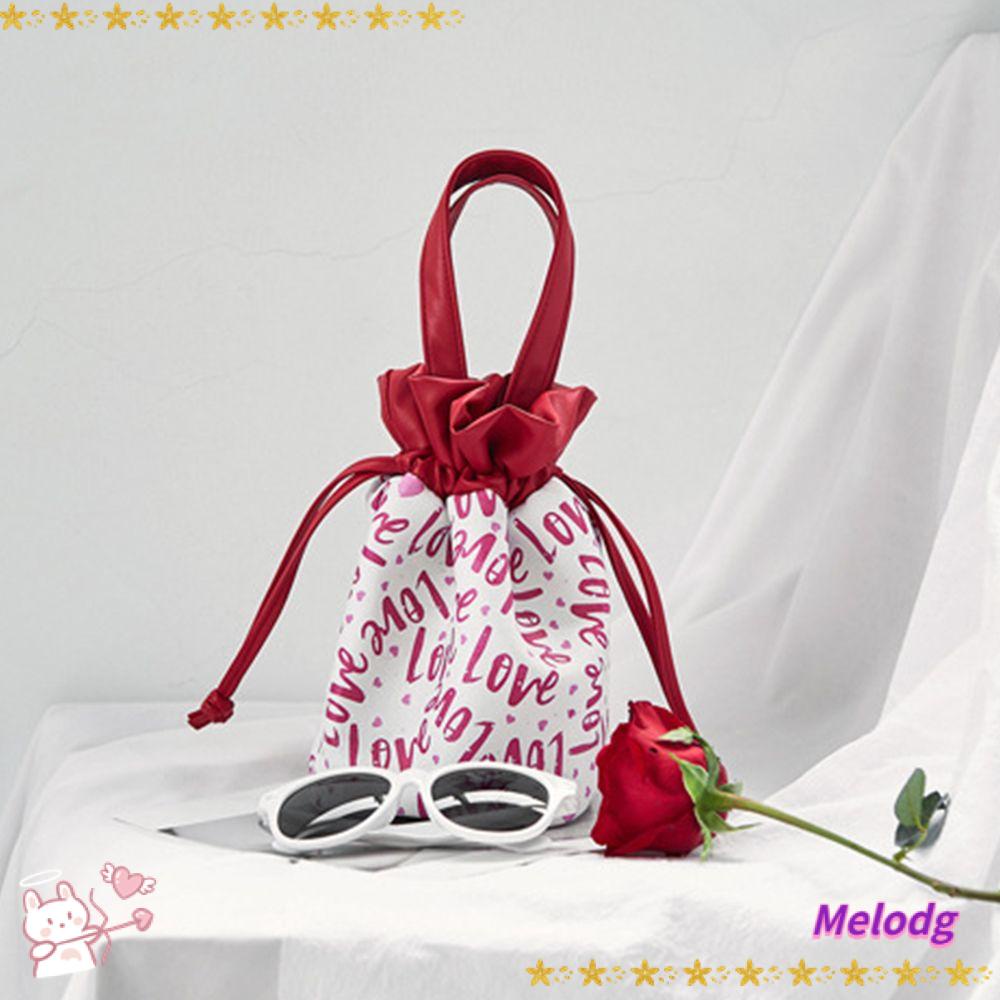 MELODG Túi Dây Rút Đựng Mỹ Phẩm Đa Năng Thiết Kế Mới Tiện Lợi Dễ Sử