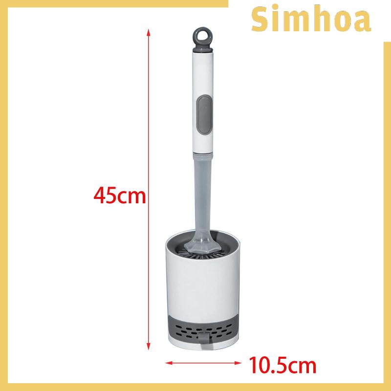 Bộ Bàn Chải Chà Toilet Và Giá Đỡ TPR Dành Cho RV