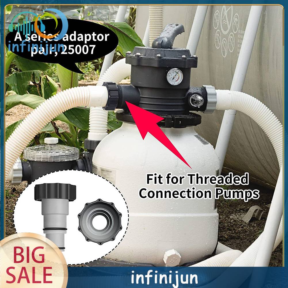 Ống Bơm Nối Bằng Nhựa Kèm Vòng Cổ Cho Intex ARU