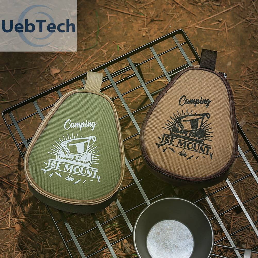 Túi Đựng Bát Đĩa Cốc Bằng Vải Oxford Mang Đi Du Lịch / Cắm Trại Ngoài Trời Tiện Lợi