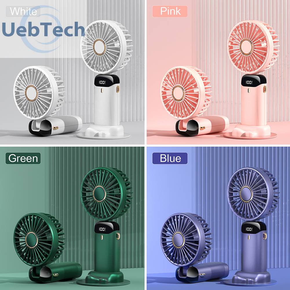 Quạt Làm Mát Mùa Hè Cầm Tay Di Động Có Dây Đeo Cổ Cho Nhà Ở