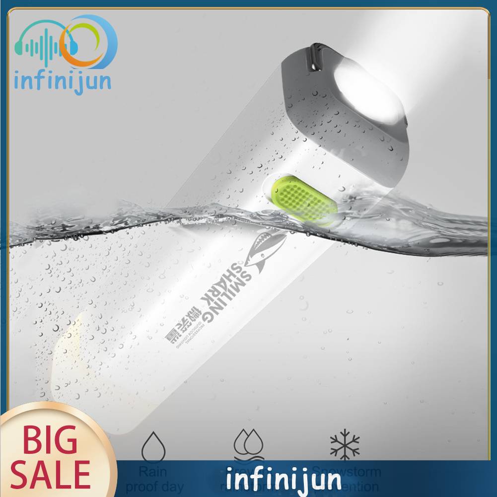 Đèn Pin 1200mAh Chống Thấm Nước 300LM Sạc USB Tiện Dụng Cho Sân Vườn