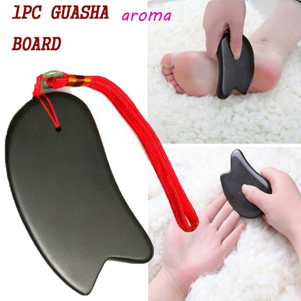 AROMA 1 Tấm Cạo Mát Xa Mặt Và Cơ Thể Guasha