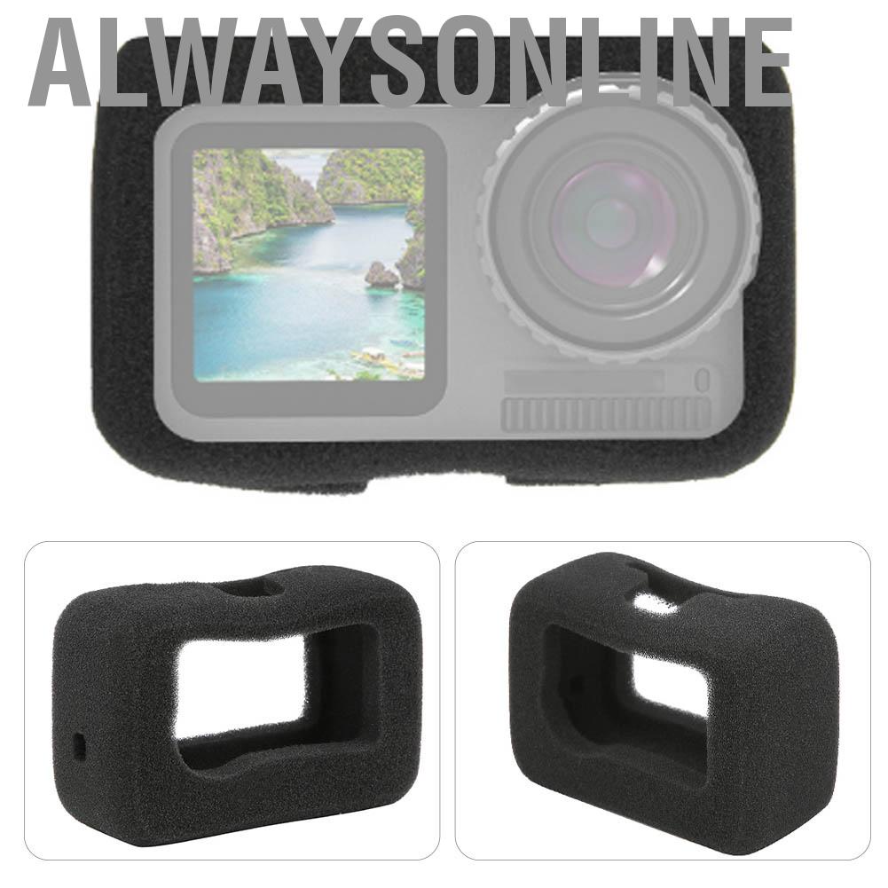 Alwaysonline Action  Windshield Windscreen Housing Case Noise Reduction Sponge Foam