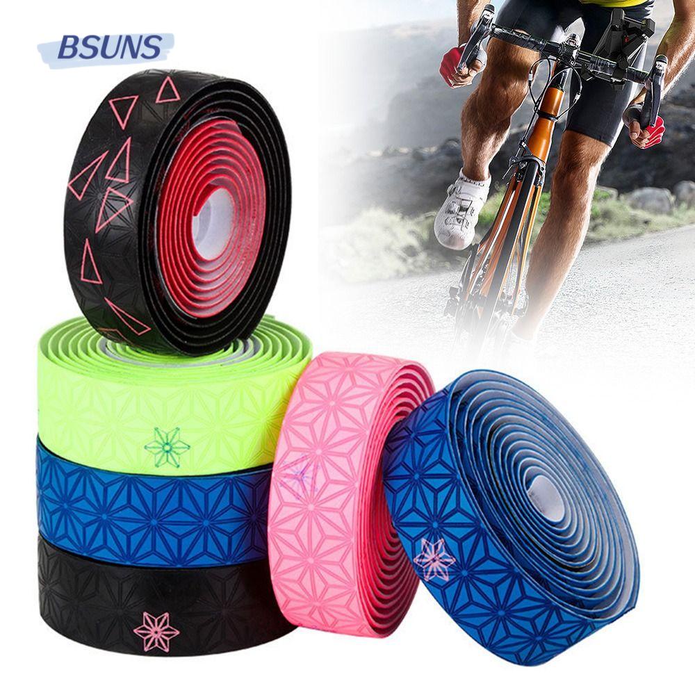 BSUNS Set 2 Cuộn Băng Quấn Tay Lái Xe Đạp Bằng EVA PU Chống Trượt