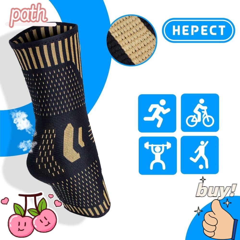 Đai Đeo Mắt Cá Chân Bằng Vải Mềm Co Giãn Chống Trượt Có Thể Điều Chỉnh Hỗ Trợ Luyện Tập Gym