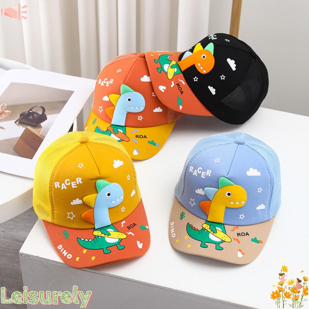 LEILY Mũ Lưỡi Trai Vải Nhung Màu Sắc Thời Trang Cho Bé Trai