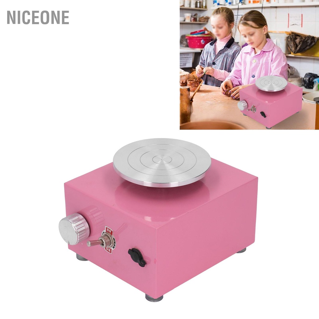 NiceOne  Vuông Mini Chậu Nước Nhỏ Thu Nhỏ Trẻ Em Giảng Dạy Máy Gốm Máy Vẽ Máy Đất Sét Máy Vẽ cmman