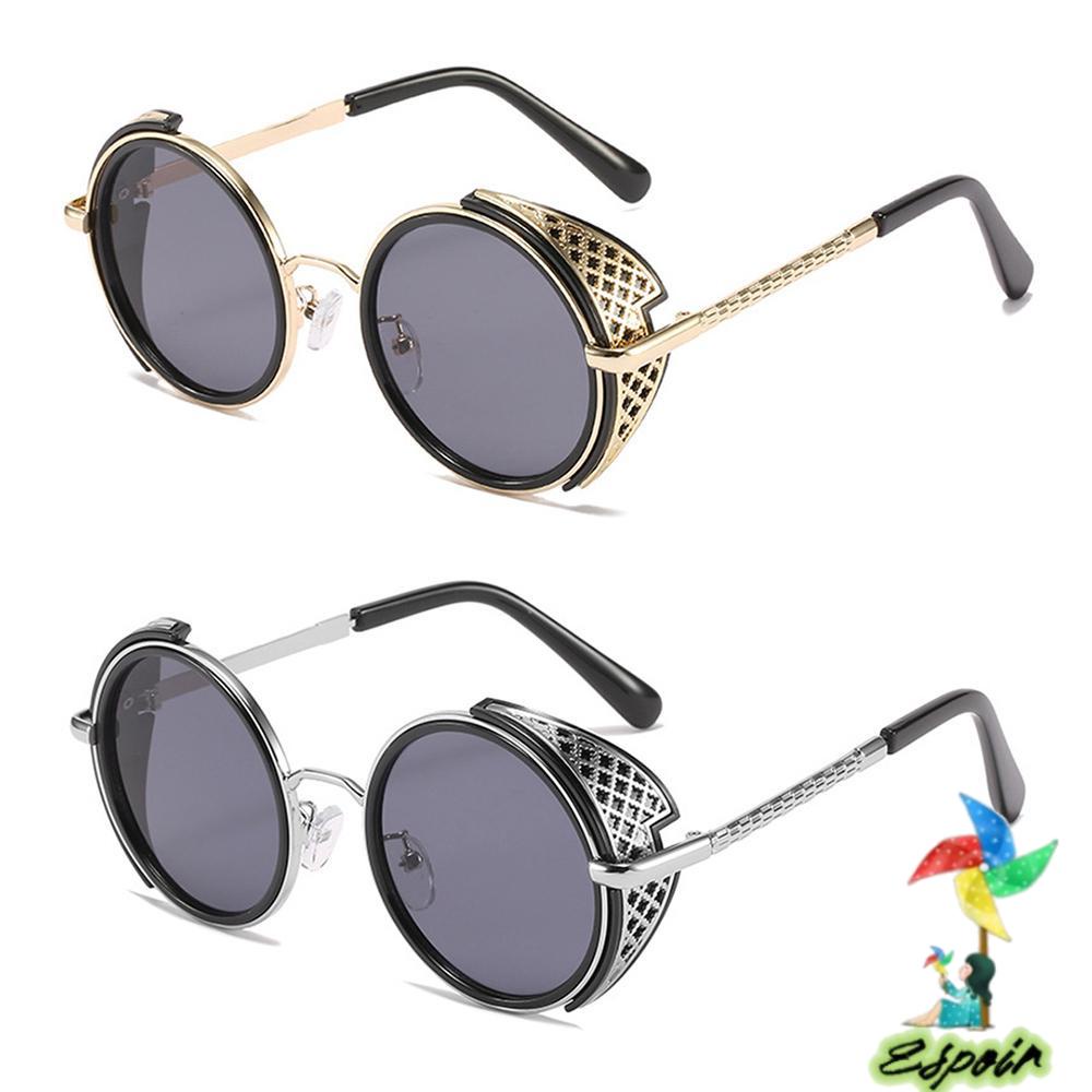 ESPO Kính Mát Tròn Chống Tia UV400 Y2K