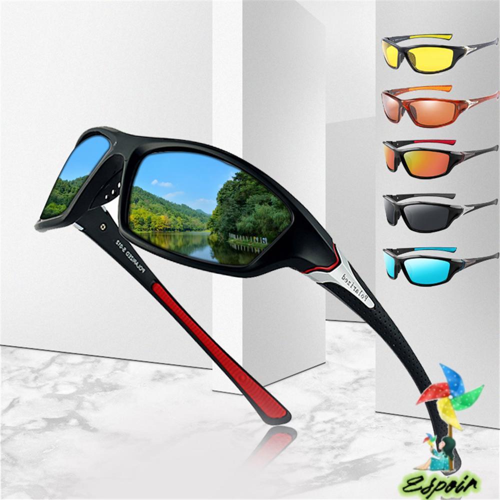 ESPO Kính Mát Phân Cực Lái Xe / Đạp / Câu Cá Cổ Điển Cho Nam Và Nữ