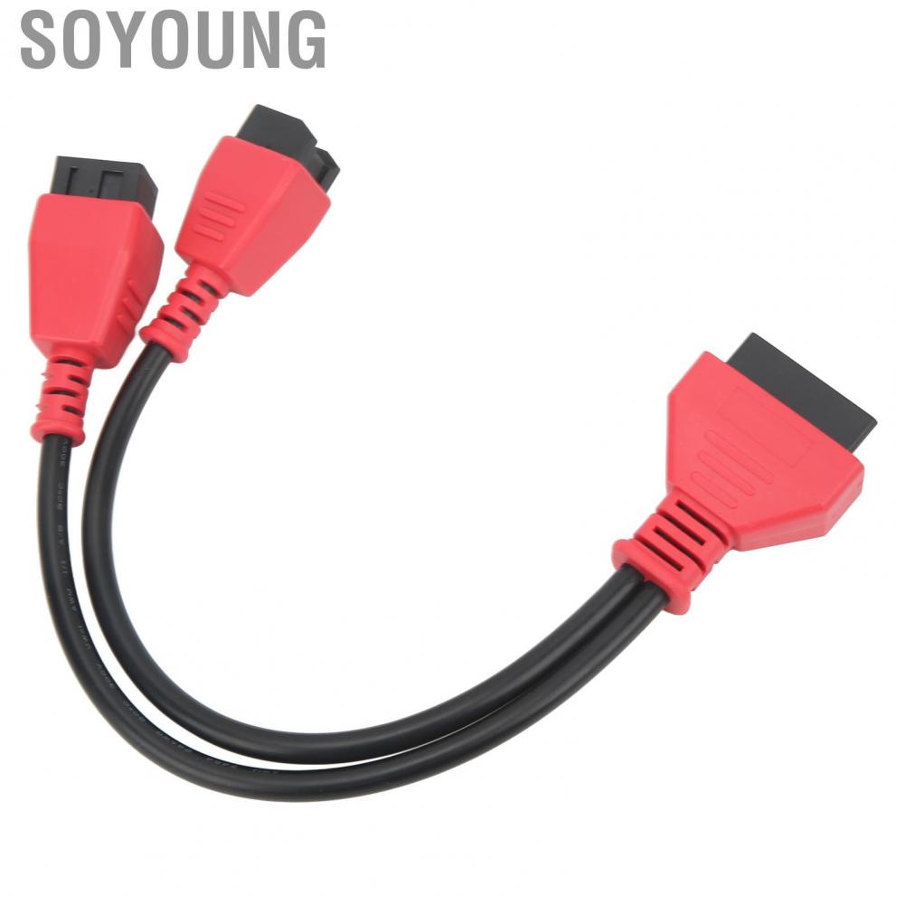Soyoung OBD2 Cable Adapter Diagnostic Programming Connector High Flexibility Stable Transmission  Jamming Accuracy for Car