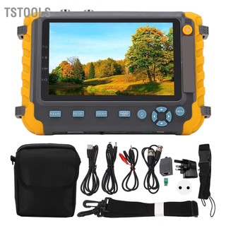 TSTOOLS Máy Kiểm Tra Camera Quan Sát Màn Hình 8MP 5 Inch Giao Diện Đa Phương Tiện VGA HD Đầu Vào Đồng Trục AHD TVI CVI 100‑240V