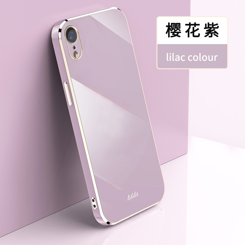 Ốp Điện Thoại silicone TPU Mềm Mạ Điện Chống Rơi Cho Iphone XR Case X XS Max 6 7 8 Plus