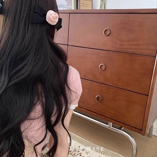 Kẹp Tóc Nơ Hồng