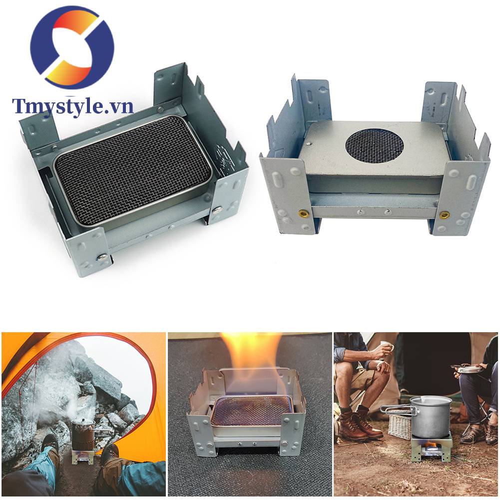 Bếp Cồn Mini Tiện Lợi Đi Cắm Trại