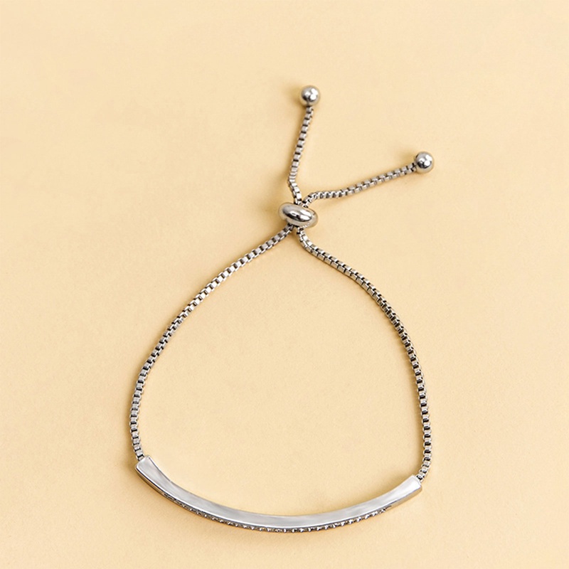 Vòng Tay Hợp Kim Đính Đá Có Thể Điều Chỉnh Kích Thước YGT Dành Cho Cặp Đôi