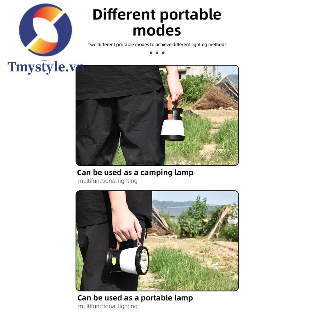 Đèn Led Cắm Trại 2 Chế Độ