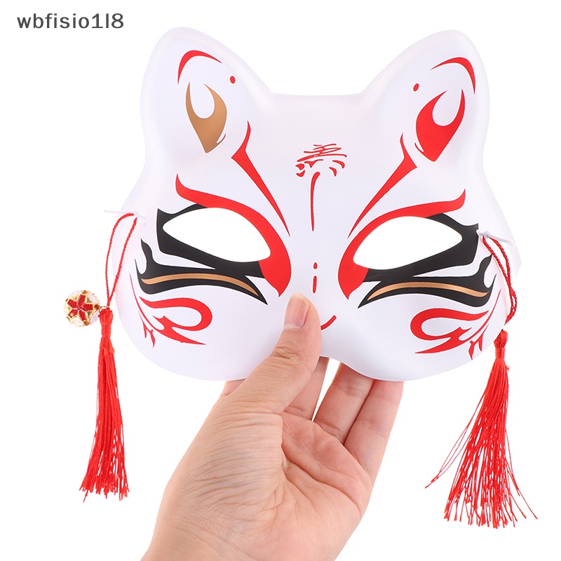 1 chiếc mặt nạ cáo hoạt hình mặt mèo nửa Mặt Mặt Mặt nạ lễ hội cosplay lễ hội hóa trang mới
