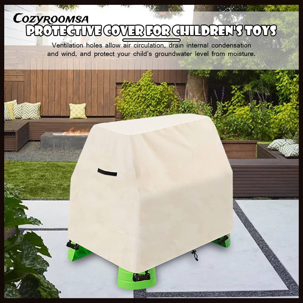 Vỏ Bọc Bàn Nước 420D Bằng Vải Oxford Chống Gió Có Dây Rút Tiện Dụng Cho Bé