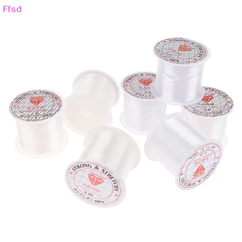 Cuộn Dây Câu Cá Bằng Nilon Trong Suốt Không Đục Lỗ Kích Thước 0.2-0.6mm