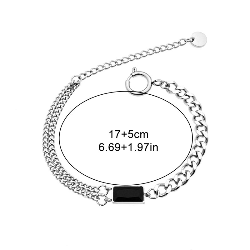 Ygt Vòng Tay Thép Titan Phong Cách Hip Hop Thời Trang Cho Nam Và Nữ