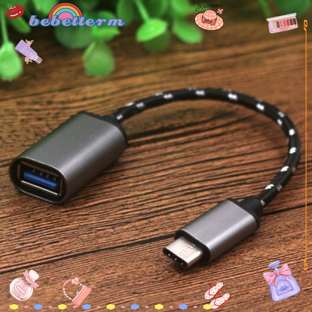 BEBETTERM Bộ Chuyển Đổi OTG USB-C 3.1 Male Sang USB 3.0 Type A Dễ Sử Dụng Cho Điện Thoại Di Động