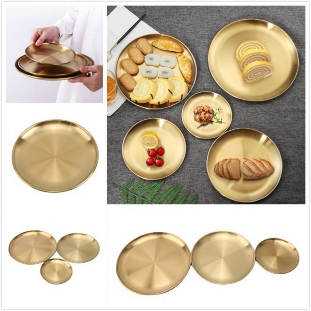 1 X Đĩa Tròn Bằng Thép Không Gỉ