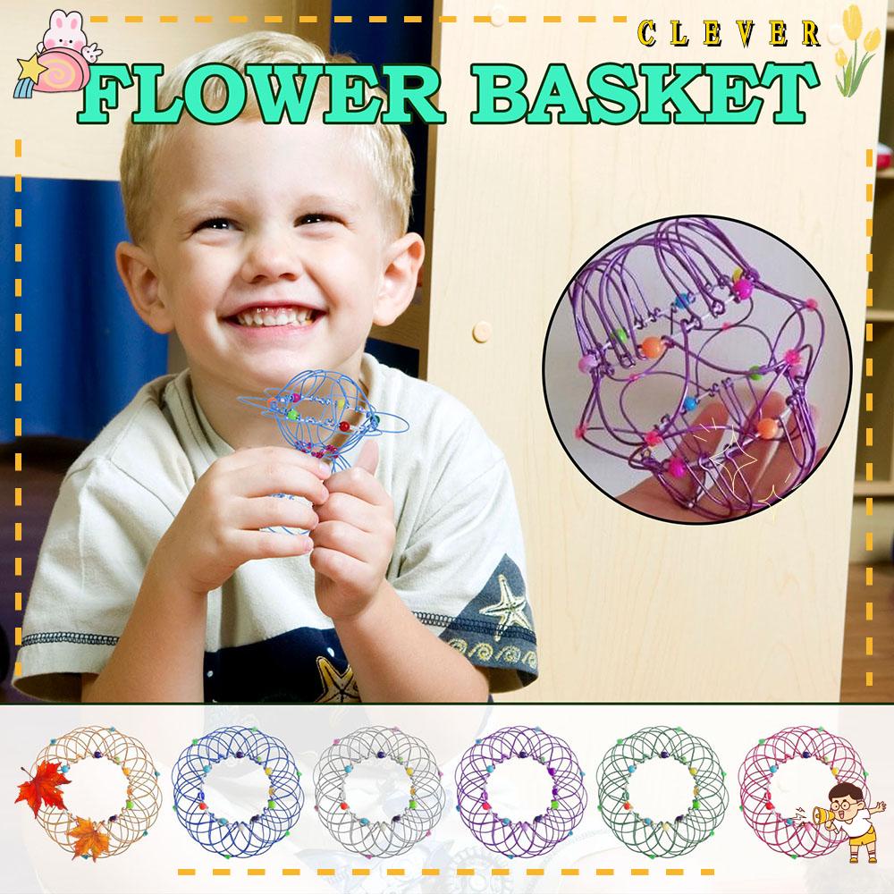 CLEVER Đồ Chơi Giỏ Hoa Mandala Giải Tỏa Căng Thẳng