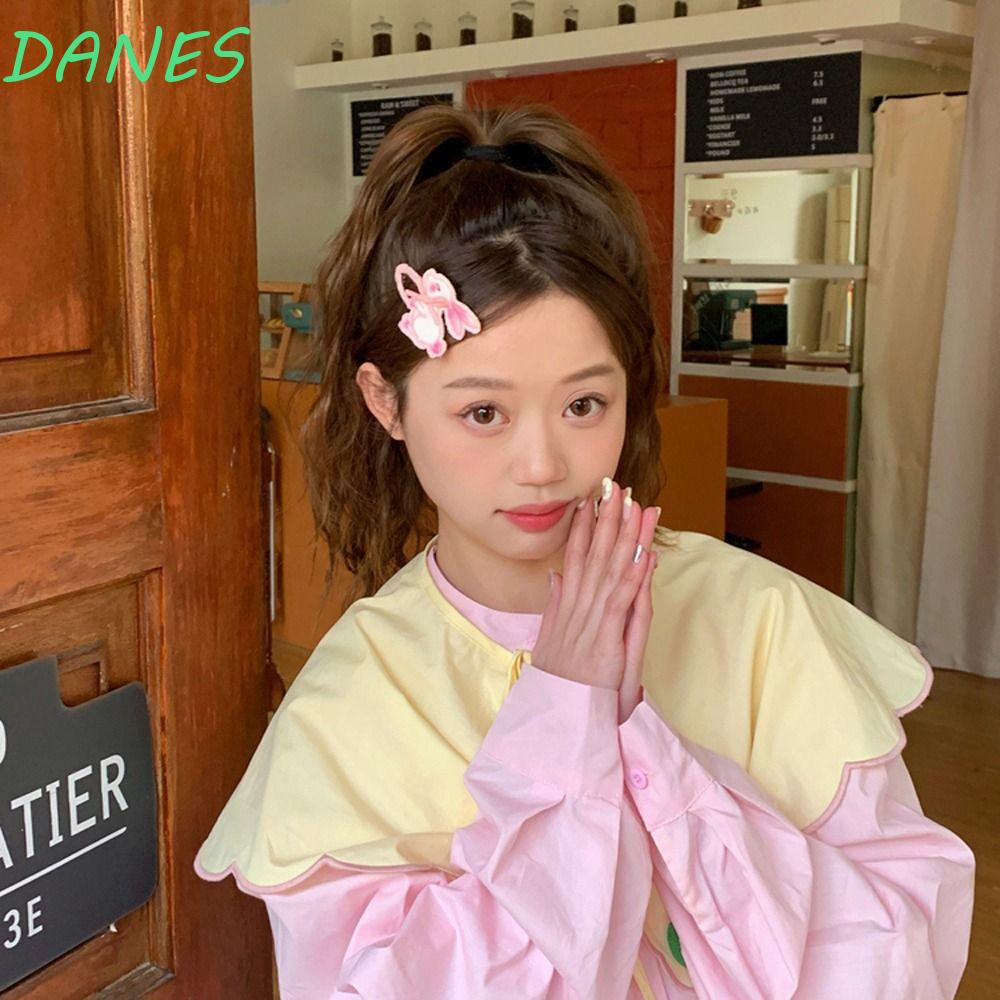 DANES Kẹp Tóc Trang Trí Hình Thỏ Nhỏ Xinh Xắn Dành Cho Nữ