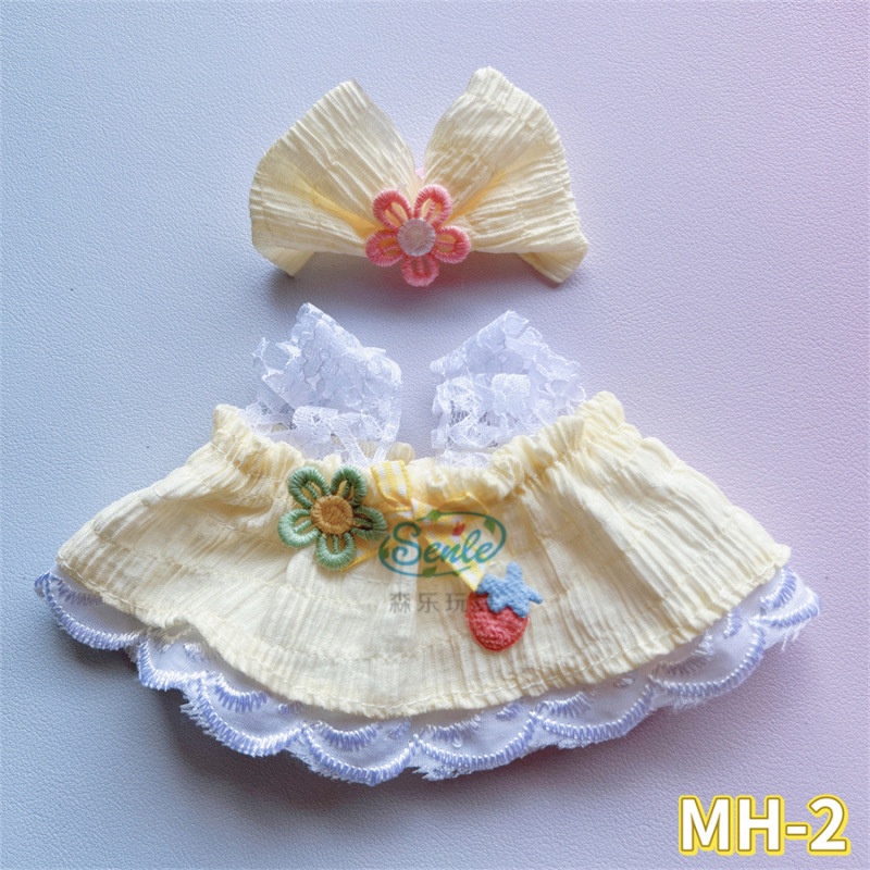 Mới Bộ Quần Áo Búp Bê 20CM Phong Cách Lolita Xinh Xắn
