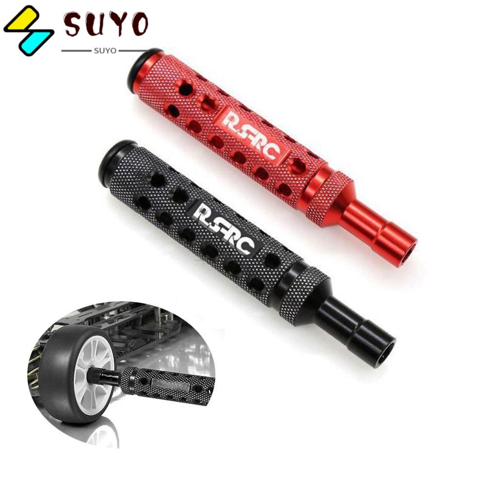 SUYO Cờ Lê Kim Loại M4 7mm Màu Đỏ Đen Chuyên Dụng Cho Xe Tải Tỉ Lệ 1 / 10
