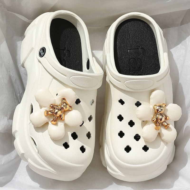 Serein dép nữ dép sandal nữ dép cross dép bánh mì đế cao giày đế cao 2023 NEW JUL1910