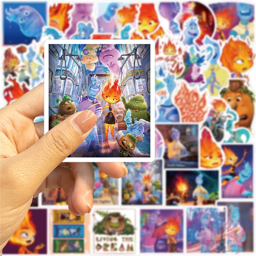 ❉ Miếng Dán Trang Trí Dòng 01 Độc Đáo Sáng Tạo ❉ Bộ 50 Sticker Chống Thấm Nước Họa Tiết Doodle Hợp Thời Trang