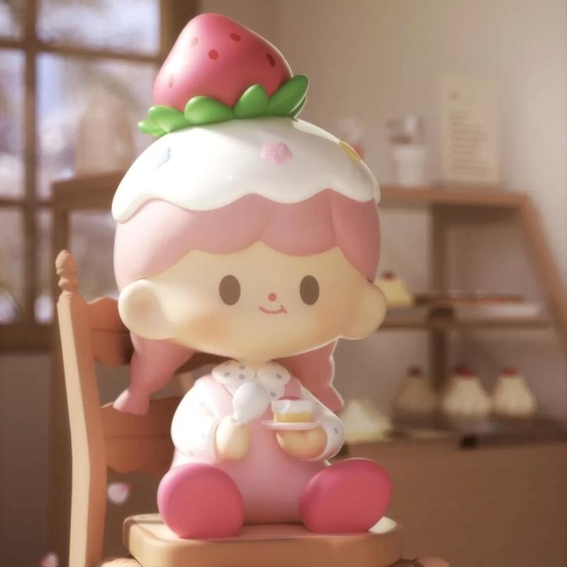 Hộp Quà Tặng Cô Gái Cầm Tay Phiên Bản Trung Tâm Quán Cà Phê Hoa Anh Đào Phiên Bản Mẹ